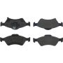 CENTRIC PARTS 301.12000 Centric Premium Ceramic Brake Pads with Shims