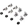 CENTRIC PARTS 301.12100 Centric Premium Ceramic Brake Pads with Shims and Hardware