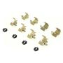 CENTRIC PARTS 301.12110 Centric Premium Ceramic Brake Pads with Shims and Hardware