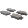 CENTRIC PARTS 301.12120 Centric Premium Ceramic Brake Pads with Shims and Hardware