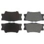 CENTRIC PARTS 301.12120 Centric Premium Ceramic Brake Pads with Shims and Hardware