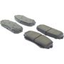 CENTRIC PARTS 301.12580 Centric Premium Ceramic Brake Pads with Shims and Hardware
