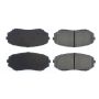 CENTRIC PARTS 301.12580 Centric Premium Ceramic Brake Pads with Shims and Hardware
