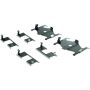 CENTRIC PARTS 301.12620 Centric Premium Ceramic Brake Pads with Shims and Hardware