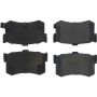 CENTRIC PARTS 301.12620 Centric Premium Ceramic Brake Pads with Shims and Hardware