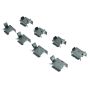 CENTRIC PARTS 301.12730 Centric Premium Ceramic Brake Pads with Shims and Hardware