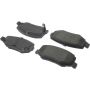 CENTRIC PARTS 301.12740 Centric Premium Ceramic Brake Pads with Shims and Hardware
