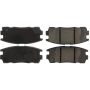 CENTRIC PARTS 301.12750 Centric Premium Ceramic Brake Pads with Shims and Hardware