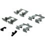 CENTRIC PARTS 301.12810 Centric Premium Ceramic Brake Pads with Shims and Hardware