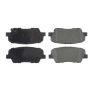 CENTRIC PARTS 301.12840 Centric Premium Ceramic Brake Pads with Shims and Hardware