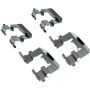 CENTRIC PARTS 301.12841 Centric Premium Ceramic Brake Pads with Shims and Hardware