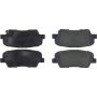 CENTRIC PARTS 301.12841 Centric Premium Ceramic Brake Pads with Shims and Hardware