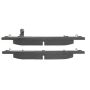 CENTRIC PARTS 301.12870 Centric Premium Ceramic Brake Pads with Shims and Hardware