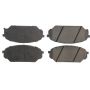 CENTRIC PARTS 301.13010 Centric Premium Ceramic Brake Pads with Shims and Hardware