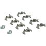 CENTRIC PARTS 301.13040 Centric Premium Ceramic Brake Pads with Shims and Hardware