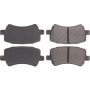 CENTRIC PARTS 301.13071 Centric Premium Ceramic Brake Pads with Shims and Hardware