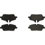 CENTRIC PARTS 301.13082 Centric Premium Ceramic Brake Pads with Shims and Hardware