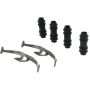CENTRIC PARTS 301.13220 Centric Premium Ceramic Brake Pads with Shims and Hardware