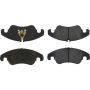 CENTRIC PARTS 301.13220 Centric Premium Ceramic Brake Pads with Shims and Hardware