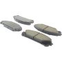 CENTRIC PARTS 301.13240 Centric Premium Ceramic Brake Pads with Shims and Hardware