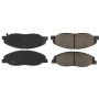 CENTRIC PARTS 301.13320 Centric Premium Ceramic Brake Pads with Shims and Hardware