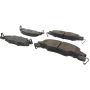 CENTRIC PARTS 301.13390 Centric Premium Ceramic Brake Pads with Shims and Hardware
