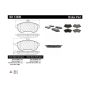 CENTRIC PARTS 301.13400 Centric Premium Ceramic Brake Pads with Shims and Hardware