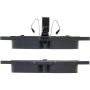 CENTRIC PARTS 301.13411 Centric Premium Ceramic Brake Pads with Shims and Hardware