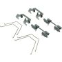 CENTRIC PARTS 301.13450 Centric Premium Ceramic Brake Pads with Shims and Hardware