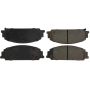 CENTRIC PARTS 301.13510 Centric Premium Ceramic Brake Pads with Shims and Hardware