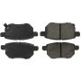 CENTRIC PARTS 301.13540 Centric Premium Ceramic Brake Pads with Shims and Hardware
