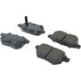 CENTRIC PARTS 301.13541 Centric Premium Ceramic Brake Pads with Shims and Hardware