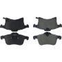 CENTRIC PARTS 301.13610 Centric Premium Ceramic Brake Pads with Shims and Hardware