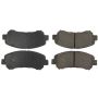 CENTRIC PARTS 301.13740 Centric Premium Ceramic Brake Pads with Shims and Hardware