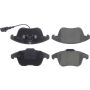 CENTRIC PARTS 301.13750 Centric Premium Ceramic Brake Pads with Shims and Hardware