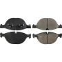 CENTRIC PARTS 301.13810 Centric Premium Ceramic Brake Pads with Shims and Hardware