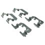 CENTRIC PARTS 301.13840 Centric Premium Ceramic Brake Pads with Shims and Hardware