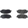 CENTRIC PARTS 301.13840 Centric Premium Ceramic Brake Pads with Shims and Hardware