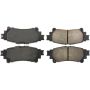 CENTRIC PARTS 301.13910 Centric Premium Ceramic Brake Pads with Shims and Hardware