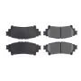CENTRIC PARTS 301.13911 Centric Premium Ceramic Brake Pads with Shims and Hardware