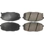 CENTRIC PARTS 301.13970 Centric Premium Ceramic Brake Pads with Shims and Hardware