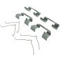 CENTRIC PARTS 301.14010 Centric Premium Ceramic Brake Pads with Shims and Hardware