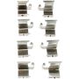 CENTRIC PARTS 301.14110 Centric Premium Ceramic Brake Pads with Shims and Hardware