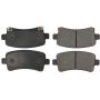 CENTRIC PARTS 301.14300 Centric Premium Ceramic Brake Pads with Shims and Hardware