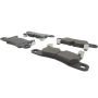 CENTRIC PARTS 301.14530 Centric Premium Ceramic Brake Pads with Shims and Hardware
