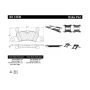 CENTRIC PARTS 301.14530 Centric Premium Ceramic Brake Pads with Shims and Hardware