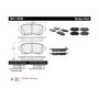 CENTRIC PARTS 301.14540 Centric Premium Ceramic Brake Pads with Shims and Hardware