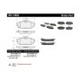 CENTRIC PARTS 301.14650 Centric Premium Ceramic Brake Pads with Shims and Hardware