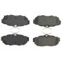 CENTRIC PARTS 301.14650 Centric Premium Ceramic Brake Pads with Shims and Hardware