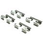 CENTRIC PARTS 301.14680 Centric Premium Ceramic Brake Pads with Shims and Hardware